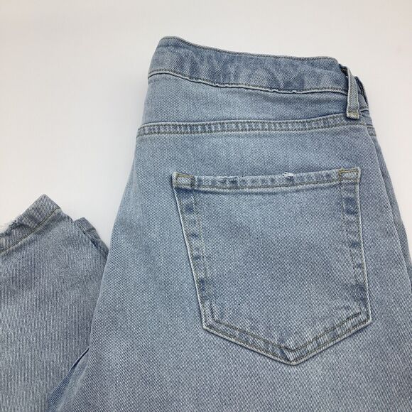 Topman Stretch Skinny Distressed Jeans Blue Size 30 x 30 (Actual 30‎ x 29) NWT - Picture 1 of 9